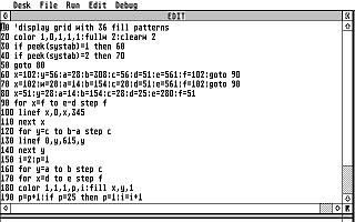 Display Grid with 36 Fill Patterns — screenshot 1